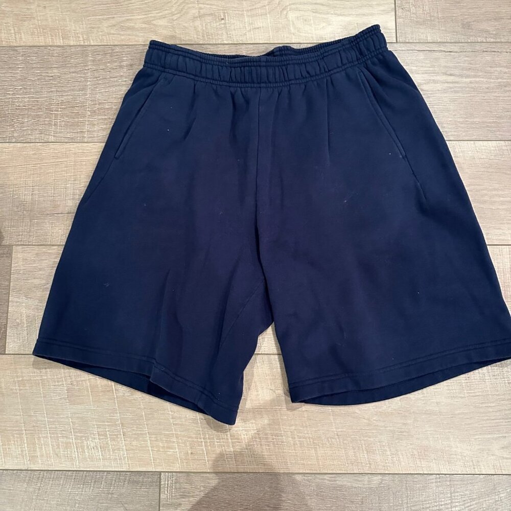 ATHLETIC WORKS MENS GYM JOGGING SHORTS SIZE MEDIUM 32-34 3 PAIR - Picture 3 of 11